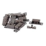 uxcell ドアローラーキャッチ ローリングローラー コッパートーン 10個入り