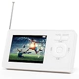 【STAYER】ワイドFM対応 3.2インチ防水ワンセグテレビラジオ（充電式） SH-GDTV-RA