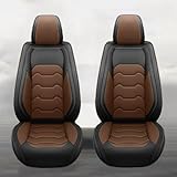 対応 トヨタ ハイエース シートカバー レザー 保護 カーシートカバー 防水 シート プロテクター 取付簡単 前席用 運転 助手 2席 ブラウン