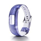 inverleeシリコンファッションパターン交換用手首バンドストラップバンドGarmin Vivofit 4 S