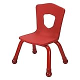 Balt Kids Chair with Steel Frame, 7-1/2-Inch, Red [並行輸入品]