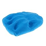 Lovoski 　出産祝い　出産記念　メモリアルグッズ　手形足型　赤ちゃん　インクパッド　安全無毒　全7色 - ライトブルー