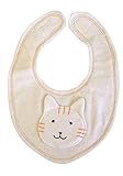 【安心安全の日本製】【オーガニックコットン】オーガニック にゃんこ ミニスタイ 猫 ねこ ネコ＜ベビー・キッズ＞ (ナチュラル)
