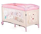 Chipolino Play Pen and Cot (Yasmin, Pink) by Chipolino