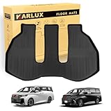 KARLUX トヨタ新型ALPHARD アルファード40系/ヴェルファイア40系専用のラゲッジマット。3Dカーマットは防水・防滑・防汚でTPE素材製。ALPHARD アルファード40系/ヴェルファイア40系2023年〜現行,フロアマットに最適化されたカスタム設計。 (トランクマット)