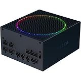 Razer Katana 電源 aRGB PSU:サイレント、パワフルなaRGB 140mm PWMファン - Chroma aRGB - モジュラーバイデザイン - 80 プラス プラチナ定格 - ゼロ RPM モード - 850W