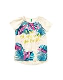 (ユナイテッドカラーズオブベネトン) UNITED COLORS OF BENETTON ラグランギャザープリントTシャツ・カットソーDGR1 マルチ XS (110cm相当)
