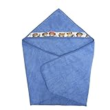 ［フェイラー］ FEILER おくるみ/アフガン HOODED BATH TOWEL SVENNI AZURE [並行輸入品]