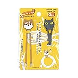 ケーブルバンド シリコン製 いぬ・ねこ ２本入