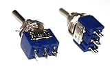 Wanda-b トグル スイッチ MTS 102 ON - ON 3P AC 6A 125V 20 個 セット 電子 工作 パーツ