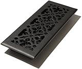 Decor Grates AGA212-BLK 2-Inch by 12-Inch Gothic Black Aluminum Floor Register [並行輸入品]