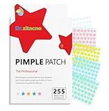 Pimple Patches for Face, 255pcs 5Colors & 5Sizes(8,10,12,14,16mm) Hydr