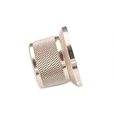Primavera ボリューム 高級ツマミ 38mm アルミ 削り出し高級品 ゴールド ブラック (ゴールド)