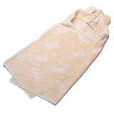 (コンテックス)kontex 今治タオル ギンガムマカロン フード付きバスタオル イエロー