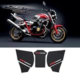 For CB1300 CB1300SF sc54 sc40 CB1300SB CB1300SF/SB オートバイのタンクパッド抗スリップタンクパッド保護ステッカーサイドタンクパッドトラクションパッド CB1300SB CB1300SF専用 (5点セット）