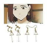 [SDCADQ] WIND BREAKER 周辺 橘ことは コスプレ耳飾り 4cm ウィンドブレイカー 耳飾り 耳クリップ ピアス コスチューム道具 人気 アニメ 変装 仮装 日常帯 男女共通 (ピアス（耳穴があります）)