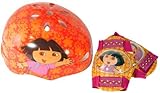 Dora Hardshell Bicycle Helmet and Protective Pad Value Pack (Toddler) [並行輸入品]