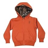 公式ライセンスブラウニングBuckmarkオレンジロゴ幼児用Zip Hoodie ( 3t )