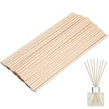 ディフューザー スティック リードスティック 50個入り 長い詰め替え用 大容量 人気 女性 ファッション 男性 繊維素材 長持ち 高級 防カビ 寝室 リビングルーム バスルーム (ログ)