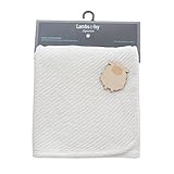 Lambs & Ivy Signature Mix & Match Winter White Stroller Blanket by Lambs & Ivy