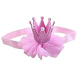 LUERME ヘッドバンド　ベビー　ヘアバンド　写真撮影　可愛い　帝冠　綿　撮影用 (色4)