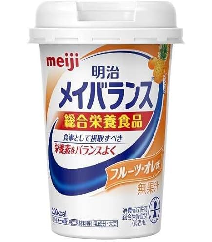 Amazon | 【ケース販売】明治 メイバランス Miniカップ ヨーグルト味