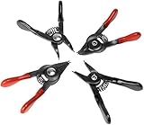 Performance Tool W88012 Mini Snap Ring Pliers Set 4-Piece [並行輸入品]