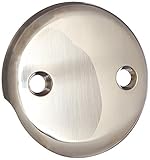 Keeney k826 – 11dsbn Bath Drain 2穴面プレートネジ付き、つや消しニッケル