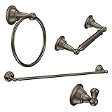 Moenl|#Moen KA-SAG-4-ORB Moen Sage 4-Piece Acessory Kit, Oil Rubbed Bronze, [並行輸入品]