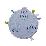 Minene Baby Comfort Blanket Comforter for Baby Security Tag Comforter Blankie- Blue Football by Mine