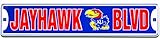 カンザスJayhawk Blvdメタルストリートサイン