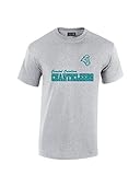 NCAAブロック100 %防縮加工半袖Tee グレイ