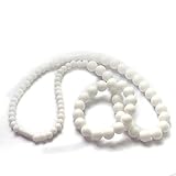 Silicone Teething Necklace - by Modern Ohana - BPA Free, Silicone Jewelry for Mom and Baby (Round Be