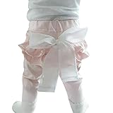 MIOIM キッズ レギンス パンツ 子供 フリル リポン付き スパッツ ぽかぽか暖かい 子供服 女の子 ガールズ ロング ズボン