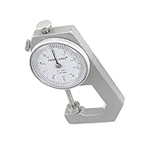 Lovoski 高品質　厚さ測定器　測量工具　ゲージツール　フラットヘッド　ゲージポータブル