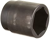 Williams 4M-634 6-Point 1/2 Drive Impact Socket 34-Meter [並行輸入品]