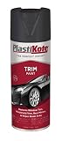 PlastiKote 611 Black Trim Paint - 11 Oz. [並行輸入品]