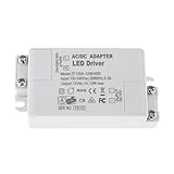 P Prettyia 照明部品　AC 100-240V　→ DC 12V 12W LED ライト　アダプタ　電源　ドライバ　変圧器