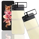 【2枚セットカメラ専用保護フィルム】FOR Galaxy Z Flip3 5G 用のカメラ レンズ 保護フィルム FOR Galaxy Z Flip3 5G 用のカメラ保護フィルム レンズ保護ガラスフィルム 硬度9H スクラッチ防止 気泡ゼロ 飛散防止処理保護フィルム FOR Galaxy Z Flip3 5G 用の対応カメラレンズ フィルム