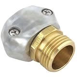 Gilmour 01MZGT Green Thumb Zinc Male Coupling for Hose, 5/8-Inch and 3/4-Inch [並行輸入品]