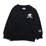 champion(チャンピオン) ベビー 赤ちゃん 子供服 ベビー服 トレーナー 裏毛 カラバリ 無地 ブラック 90cm 69261908BK90