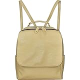 [ONEonONE　SELECT]Casual Selection(カジュアルセレクション)　Fake Leather Square Rucksack/大...