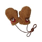 MIKIHOUSE(ミキハウス)プッチー＆うさこ フェイクファーミトン(手袋) Ｍ(3-5歳),ベージュ（09）