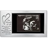 Just Arrived Silver-plated Sonogram Photo Frame by Cathedral Art [並行輸入品]