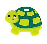 Silli Chews Silicone Baby ベビー Teether - Tilli Turtle [並行輸入品]