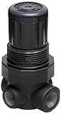 Dixon R07-100R Norgren Series Miniature Regulator without Gauge, 22 SCFM, 1/8 Port Size, 5-100 PSI b