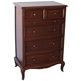 クロシオ ウェール 4段チェスト 幅61cm 完成品 アンティーク調 猫脚