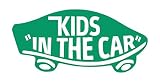【全16色】人気!キッズ イン カー ステッカー!Kids in car Sticker /車用/シール/ Vinyl/Decal /バイナル/デカール/ステッカー/KIC-2 (緑) [並行輸入品]