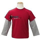 [アルマーニジュニア] ARMANI JUNIOR レイヤード 長袖Tシャツ NXH842CRED 5Aサイズ