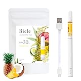 Bicle CBD リキッド ベイプ 30% スターターセット 【医療機関取扱】1mL 300mg (トロピカルココ) 電子タバコ カートリッジ CBD 高濃度 禁煙 510禁煙 ノンニコチン ノンタール 水蒸気タバコ